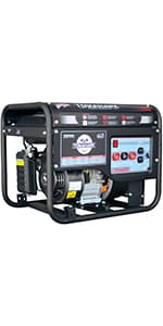 TOMAHAWK Welder Generator Stick Welder Engine Driven 120 Amp 7 HP Gasoline Portable 2,200 Watt Quiet Inverter Generator Engine