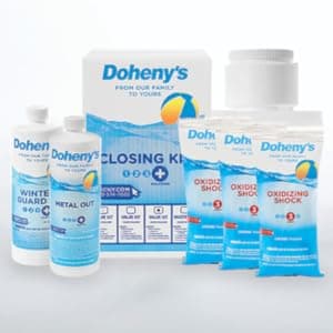 Doheny's Ultimate Pool Closing Kit | Winterizing Chemicals for Above & Inground Pools | Prevents Stains, Rust, Scale & Algae | Treats Up to 15,000 Gallons