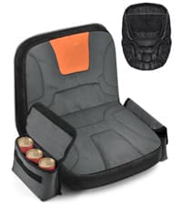 PACETAP Riding Lawn Mower Seat Cover, Heavy Duty 600D Oxford Waterproof Seat Cover with Padding, Durable Tractor Seat Cover Fits Kubota, for Cub Cadet, for Ford, for Mahindra, for Husqvarna (Medium)