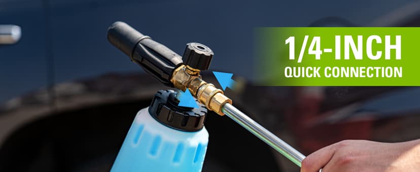 Greenworks 3000 PSI Pressure Washer (2.0 GPM Max) with Foam Cannon – Easily Remove Dirt and Grime on Siding, Fences, Patios,