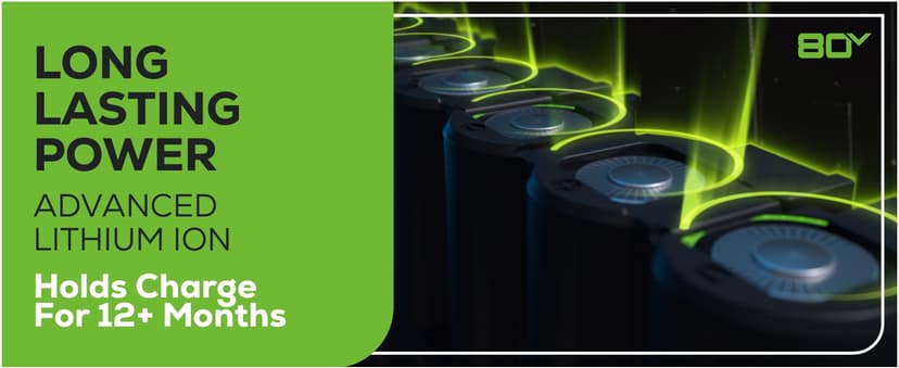 Greenworks 80V 21" Brushless Cordless (Push) Lawn Mower (75+ Compatible Tools), 4.0Ah Battery and 60 Minute Rapid Charger Included