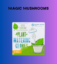 LGL Plant Watering Globes - Automatic Self Watering Globes. Decorative Self Watering Planter Inserts Made From Hand-Blown Durable Glass. Self Watering Spikes to Support Plant Health. 4 Pack, Jumbo.