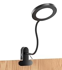 deeloop LED Wall Mounted Reading Light for Bed, Book Light for Wall Bedside Lamp with USB Output, 4 Hour Auto-Off Timer Lights,Eye-Caring Reading Lamp with 5 Dimmable 360° Gooseneck Headboard Light