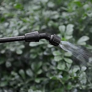 REALWORK 4-Gallon Backpack Sprayer with Padded Shoulder Strap for Pests & Weeds, Watering Garden, and Spraying Plants, in Translucent White