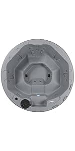 Outback Hot Tub, Fits 6 People, Standard Outlet Compatible, 20 Massage Jets, Cover Included, Made in USA, Aqualife by Strong Spas