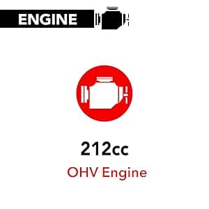 Pulsar 20-Inch Gasoline Powered Rear Tine Tiller with Variable Speed and Rotating Handle