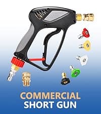 TOOLCY Gas Pressure Washer 3200 PSI & 2.6 GPM, High Performance Engine, Includes Swivel Spray Gun and Wand, 35FT Power Washer Hose, 5 Nozzle Tips, Onboard Soap Tank, for Cars/Driveways/Homes