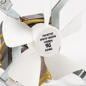 Grill Replacement Parts for Pit Boss Smoker Grills, Induction Fan Replacement for Traeger Wood Pellet Grills, White Nylon Combustion Fan for Sam's Club Wood Pellet Smoker Grill