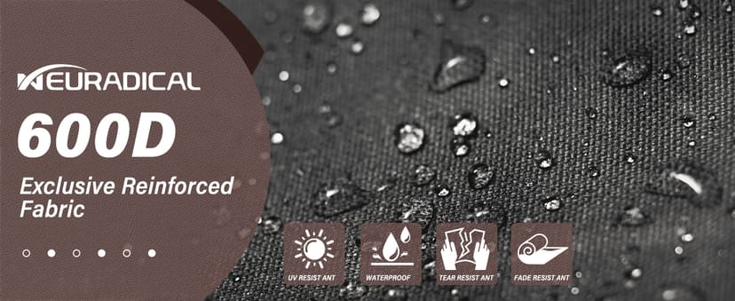 Square Hot Tub Cover 85 x 85 inch, 600D Heavy Duty Oxford Fabric SPA Cover for Hot Tub, Waterproof Outdoor SPA Hard Cover Protector, Waterproof & Anti-UV Jacuzzi Cover, Black