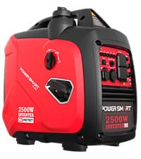 PowerSmart 4800-Watt Portable Inverter Generator with Wheels Handle Kit, CO Sensor, Quiet, RV-Ready, HB5046C