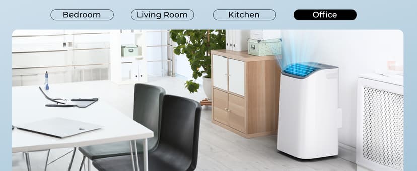 EUHOMY Portable Air Conditioners 12,000 Btu, 4 in 1 Portable Cooling AC with Heat, Dehumidifier, Fan Modes, Quiet Stand-up AC with 46dB Low Noise & Sleep Mode for Bedrooms, room up to 550 Sq.Ft