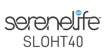 SereneLife Infrared Patio Heater, Electric Patio Heater for Indoor/Outdoor Use, Portable Stand Heater with Remote Control, 1500 W, for Restaurant, Patio, Backyard, Garage, Decks (Black)