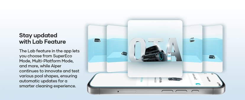 Aiper Scuba X1 Pro Max All-in-One Pool Cleaning Robot with Caddy, Pool Mapping, Adaptive Path, 8500 GPH Power, Double Filtration, Smart Surface Parking, Pool Vacuum for All Inground Pools