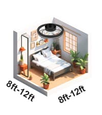 72 Inch Large Industrial Ceiling Fan with Light and Remote-8 Aluminium Blades Ceiling Fan with Energy Efficient DC Motor,Reversible Airflow-Ideal for Living Room,Patio,Garage,and Commercial Spaces