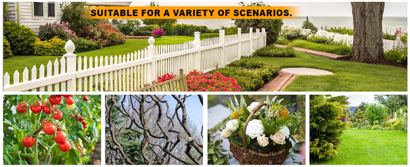 Electric Pruning Shears for Gardening, Battery Pruning Shears Max 2.4” Opening Diameter, Electric Pruner with LCD Display & 2 x 2000mAh Batteries for Branch, Fruit Plucking and Tree Trimming