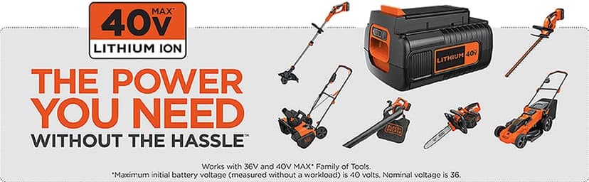 BLACK+DECKER CM2043C Cordless Mower, 20"