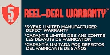 American Lawn Mower Company 1815-18 18-Inch 5-Blade Push Reel Lawn Mower, 18-Inch, 5-Blade, Black