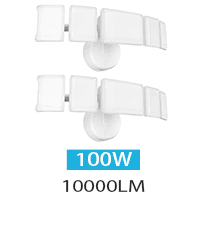 Olafus 60W Flood Lights Outdoor, Switch Controlled 6000LM LED Security Lights, IP65 Waterproof Outside Floodlights, 6500K Exterior Flood Light Fixture Wired for House Yard Porch Eave Black