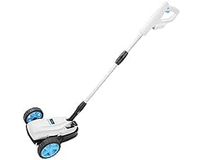 RB 40V 13-Inch Brushless Cordless Lawn Mower with 4.0Ah Lithium Battery & Fast Charger, 2-in-1 Lightweight Mower for Small Yards, Foldable Handle, 5 Cutting Height Adjustments