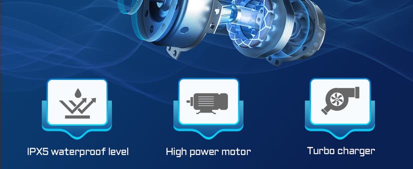 Electric Pressure Washer 5000PSI-Max 3.6GPM Power Washer Touch Screen Adjustable Pressure,4 Nozzles and 500ml Foam Cannon Power Washer Cleaning for Patio