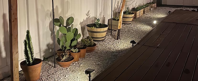 NYMPHY Solar Lights Outdoor Waterproof IP68, 56 LED 3 Lighting Modes Solar Powered Garden Yard Spot Solar Lights for Outside Landscape- 4 Pack (Cool White)