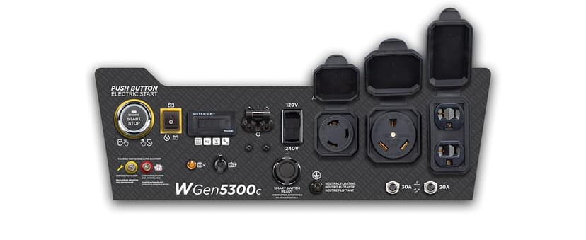 Westinghouse 6600 Watt Home Backup Portable Generator, Remote Electric Start with Auto Choke, Transfer Switch Ready, RV Ready, CO Sensor