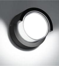 40W LED Outdoor Wall Lights, 5000K Water Resistant Exterior Wall Pack Light, 360 ° Adjustable Head Flood Wall Lighting Self-Developed Security Commercial Wall Mount Fixture for Yard Porch