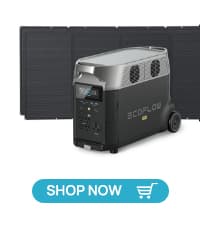 EF ECOFLOW Delta Pro Extra Battery 3600Wh, 2.7H to Full Charge, Battery Backup for Home Use, Blackout, Camping, RV