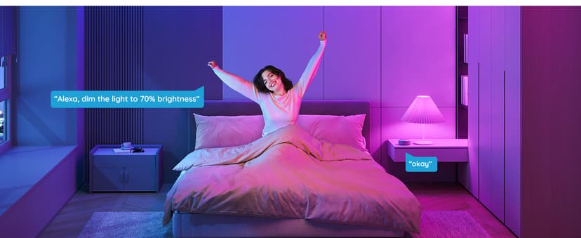 Govee Smart Light Bulbs, 1200 Lumens Dimmable BR30 Bulbs, RGBWW Color Changing Light Bulb, Flood Light Bulbs Work with Alexa, Google Assistant, WiFi & Bluetooth LED Bulbs, Music Sync, 2 Pack