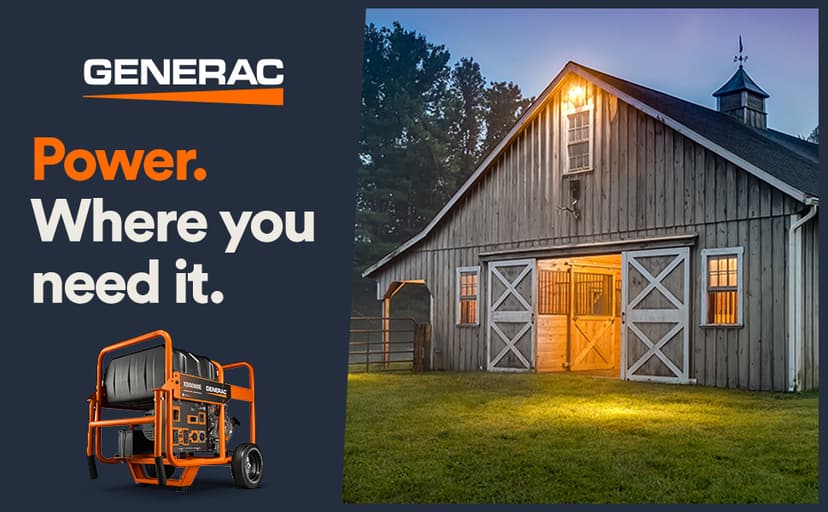 Generac 6864 XD5000E 5000-Watt Diesel-Powered Portable Generator - Ideal for Emergency Backup Power and Job Sites - Reliable Power for Demanding Applications - CARB Compliant