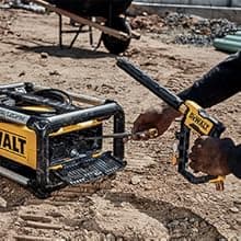 DEWALT Electric Pressure Washer, 2100 PSI, Jobsite Power Washer (DWPW2100) Yellow