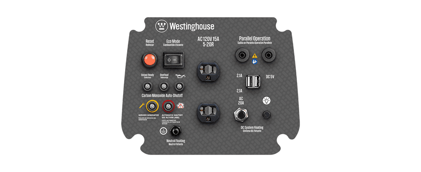 Westinghouse 1500 Peak Watt Super Quiet & Lightweight Portable Inverter Generator, Gas Powered, CO Sensor, Parallel Capable, Long Run Time,Blue