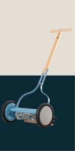 American Lawn Mower Company 1815-18 18-Inch 5-Blade Push Reel Lawn Mower, 18-Inch, 5-Blade, Black