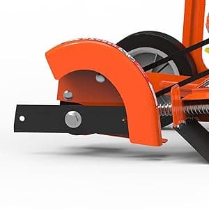 Yard Force YF7302 79cc 4-Cycle Gas Powered Edger with 9” Heavy-Duty Steel Blade, Adjustable Depth Lever and Folding Handle