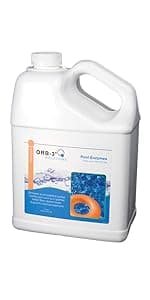 A011-J5R-1Qspry Ready-to-Use Enzyme Cleaner Spray Bottle for Pools, 1-Quart, Translucent light yellow liquid