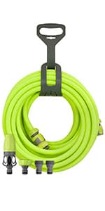 Flexzilla Garden Hose 5/8 in. x 50 ft, Heavy Duty, Lightweight, Durable, ZillaGreen - HFZG550YW-E