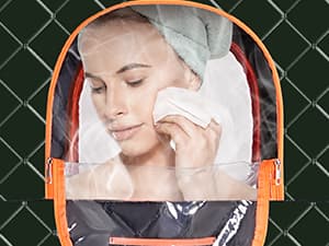 Portable Sauna Box with 3L 1200W Steamer, Personal Sauna Tent with 15 Adjustable Heat Levels, Steam Sauna Full Body for Home, Steam Room with Foldable Chair