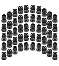 QILIPSU Waterproof Junction Box IP67 Outdoor Plastic Electrical Project Enclosure Weatherproof with Mounting Plate, Wall Brackets, Hinged Grey Cover 11.2"x7.7"x5.1"