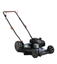 SENIX LSPG-M7 21-Inch Gas Push Lawn Mower with 140 cc 4-Cycle Briggs & Stratton Engine, Bagging, Mulching, and Side Discharge, 6-Position Dual Lever Height Adjustment