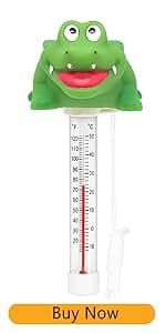 XY-WQ Floating Pool Thermometer, Large Size Easy Read for Water Temperature with String for Outdoor and Indoor Swimming Pools and Spas (Puffer)
