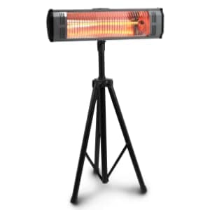 Heat Storm HS-1500-TT Infrared, 7 ft Cord, Tripod + Heater, Black