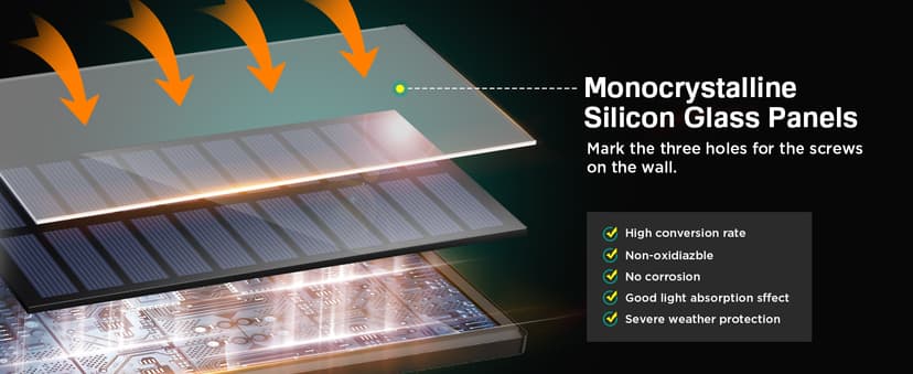 Solar Outdoor Lights - 3000LM 188 LED Motion Sensor Outdoor Lights, 4 Heads Security Light,IP65 Waterproof, Easy Install,270°Wide Angle Flood Wall Light with 3 Modes for Backyard Yard (2 Pack)