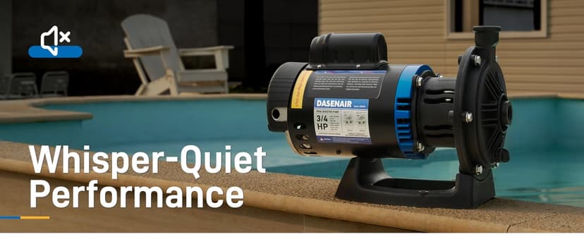 Booster Pump,3/4 HP Pure Copper Motor with Dual Voltage(115V or 230V),IPX4 Waterproof Compatible for Pressure Side Pool Cleaners Vac-Sweep 280,380,3900