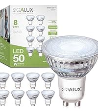 Sigalux Dimmable LED Flood Lights, BR30 Bulbs, 650LM 2700K Soft White, E26 Base, UL Listed, Pack of 6