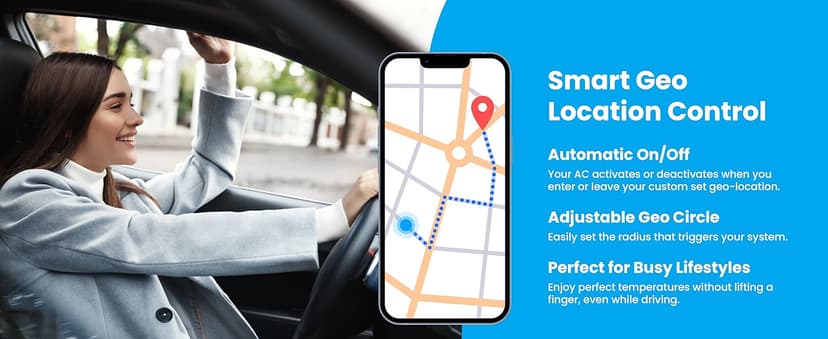 Senville LETO Series Mini Split Air Conditioner Heat Pump, 12000 BTU 110/120V, Inverter, Works with Alexa, SEER2 20.8, 1 Ton, White