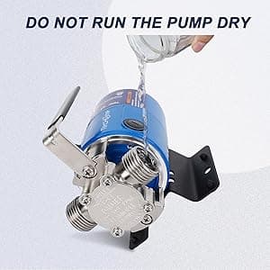 Garden Pump With Hose, 115V 1/10HP 330GPH Mini Electric Water Transfer Pump Waterbed Drain Pump, With Suction Hose Kit.