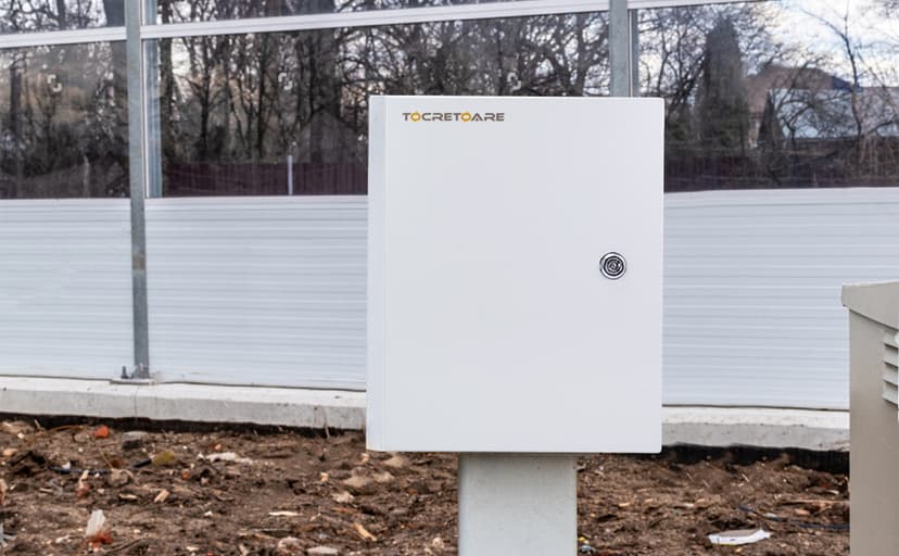 Outdoor Electrical Box, Steel Junction Box 16 x 12 x 8'', NEMA 4X Electrical Enclosure Box IP66 Waterproof & Dustproof, Universal Electrical Project Box with Lock & Mounting Plate