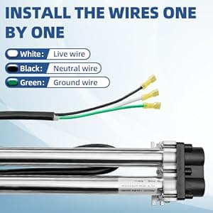 Hot Tub Heater 26-C3160-2S Replace 1995+ Hot Spring Spa Heater Watkins Tiger River No Fault Bathtub Heater 73791 C3160-2 C3564-2 73039 Hot Tub Parts 1kW/4kW 120V/240V 8.3A/16.6A