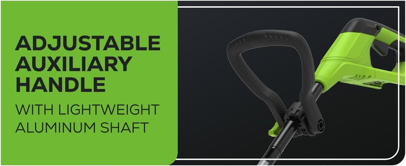 Greenworks 48V (2x24V) 17" Brushless Mower+12" String Trimmer +320CFM Blower,(2) 4.0Ah Batteries and 2A Dual Port Charger