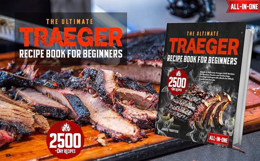The Ultimate Traeger Recipe Book for Beginners: Simple & Delicious Traeger Grill Recipes for Outdoor Picnics and Gatherings, Creating Unforgettable Meals for Whole Family and Friends